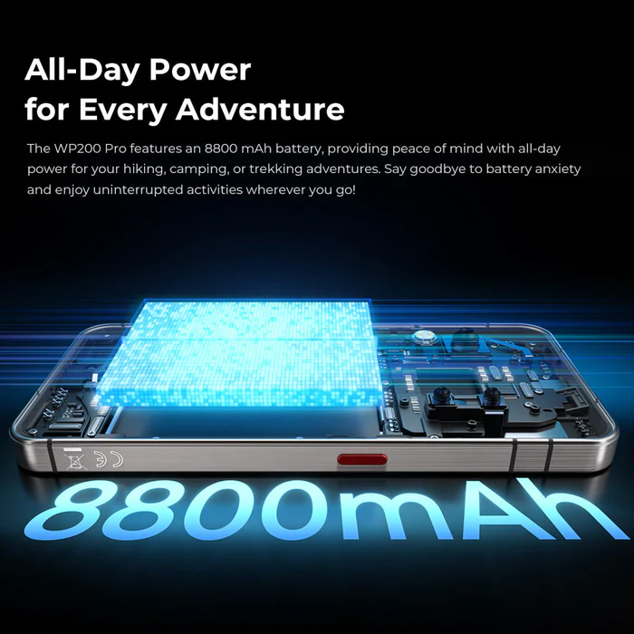 Oukitel WP200 Pro 5G+1TB: סמארטפון משוריין אולטימטיבי עם ביצועי שיא – תמונה 12