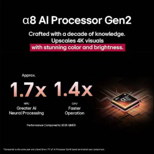 LG 65QNED86A6A – טלוויזיה חכמה 65 אינץ' QNED evo AI MiniLED 4K 120Hz | יבואן רשמי