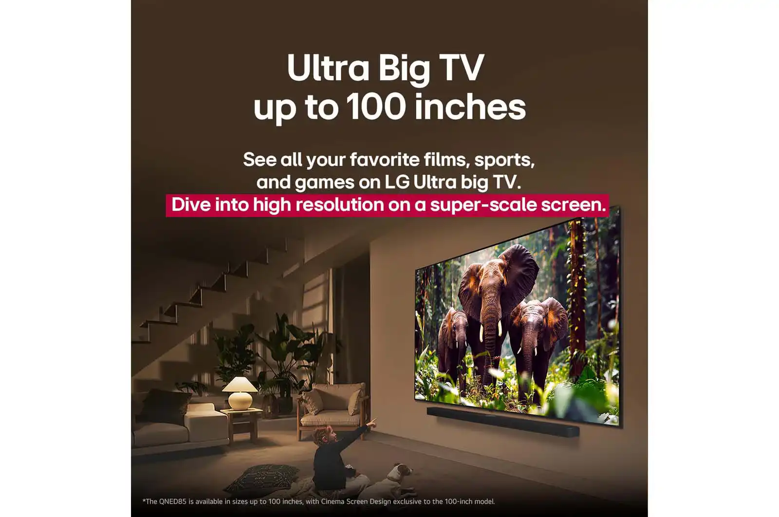 LG 86QNED86A6A – טלוויזיה חכמה 86 אינץ' QNED evo AI MiniLED 4K 120Hz | יבואן רשמי – תמונה 5