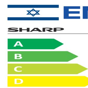 מקרר שארפ 2 דלתות מקפיא עליון SJ-ERN70D-SL– בנפח 550 ליטר עם קירור היברידי מתקדם | יבואן רשמי-משלוח מהיר