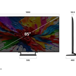 טלוויזיה חכמה 85 אינץ' LG 85QNED93A6A – QNED evo AI MiniLED עם 144Hz | יבואן רשמי