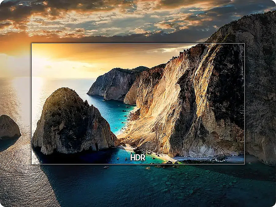 Samsung UE55U8000F - טלוויזיה 55 אינץ' 4K Crystal UHD עם Tizen ו-Q-Symphony – תמונה 3
