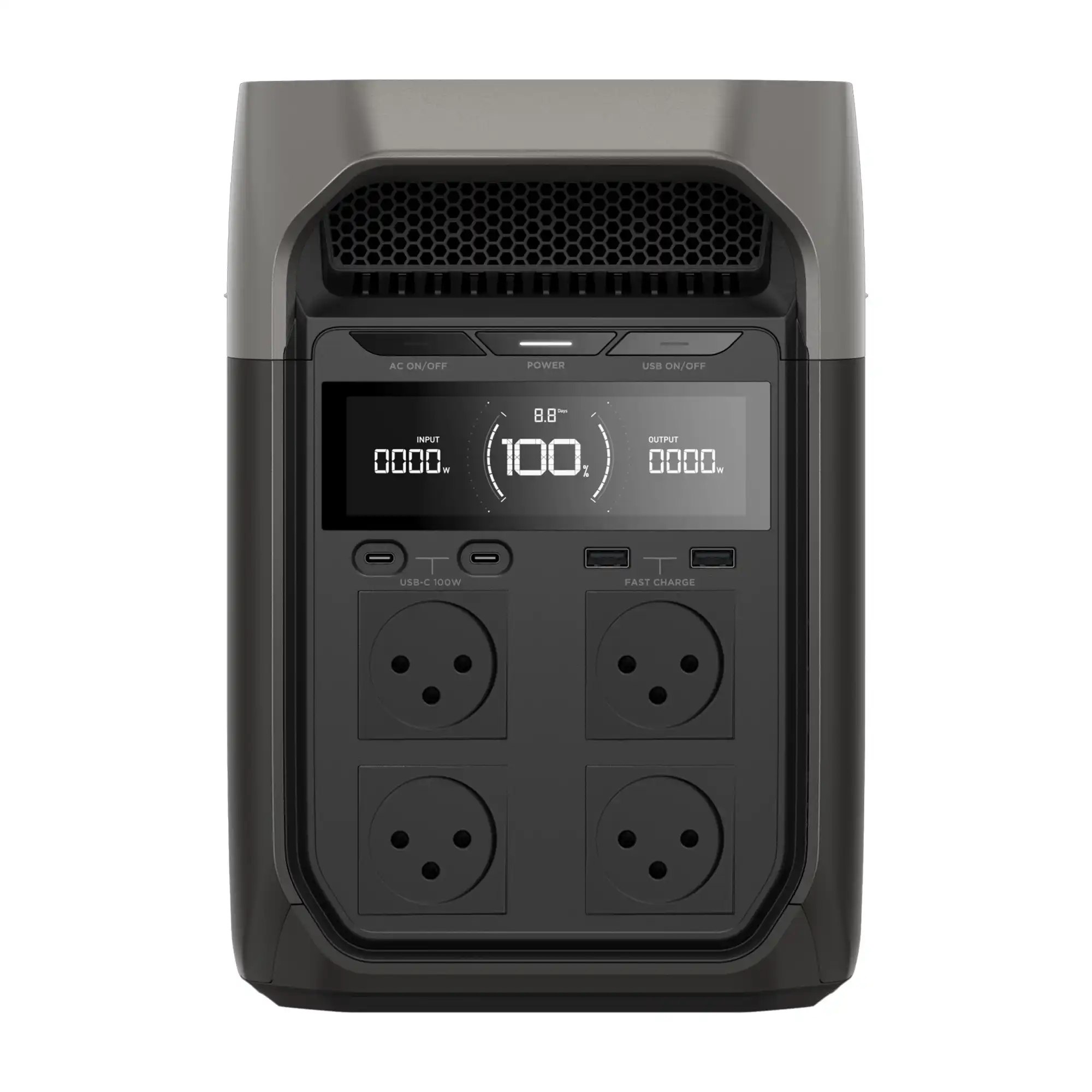 EcoFlow DELTA 3: תחנת כוח ניידת 1024Wh לבית ושטח | יבואן רשמי-משלוח מהיר