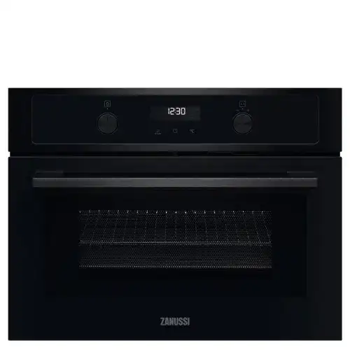 תנור בנוי משולב מיקרוגל Zanussi ZVEKM7KN 43 ליטר, גובה 46 ס״מ | יבואן רשמי