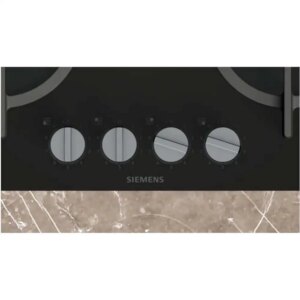 Siemens EP6A6HI10Y IQ500 - כיריים גז 4 להבות זכוכית שחורה יבואן רשמי |  משלוח מהיר