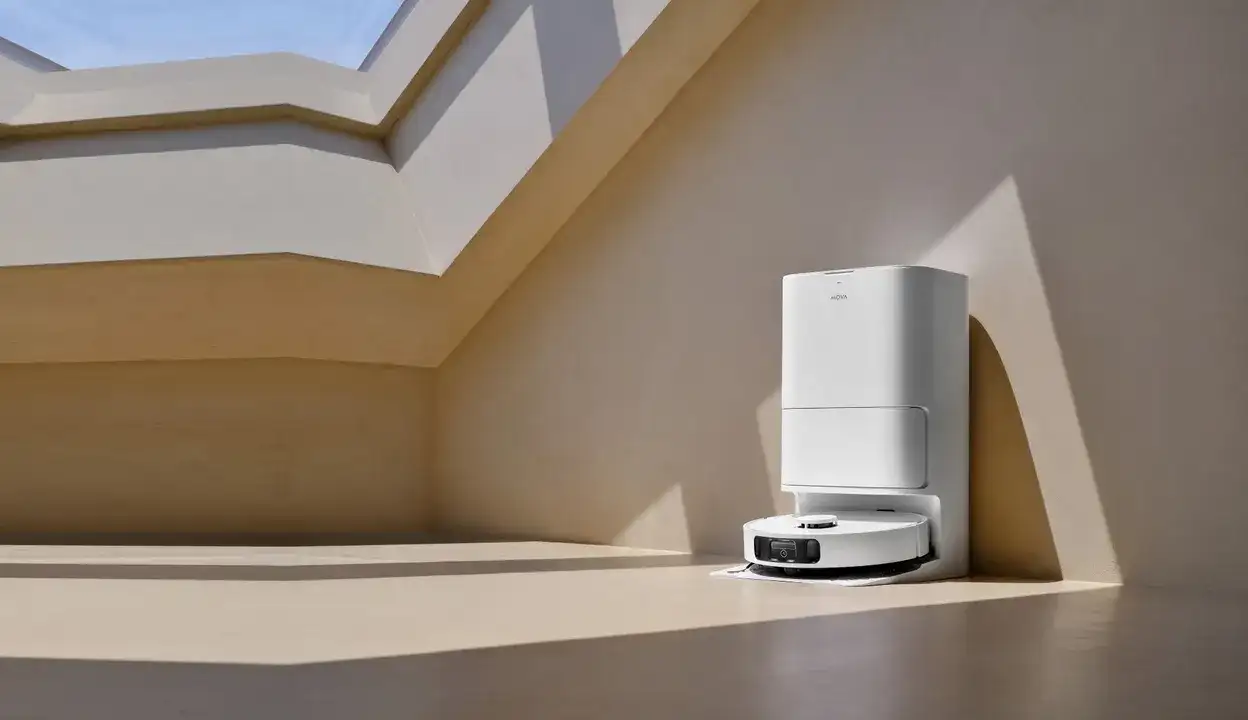 MOVA E30 Ultra - שואב אבק רובוטי שוטף בצבע לבן | יבואן רשמי – תמונה 3