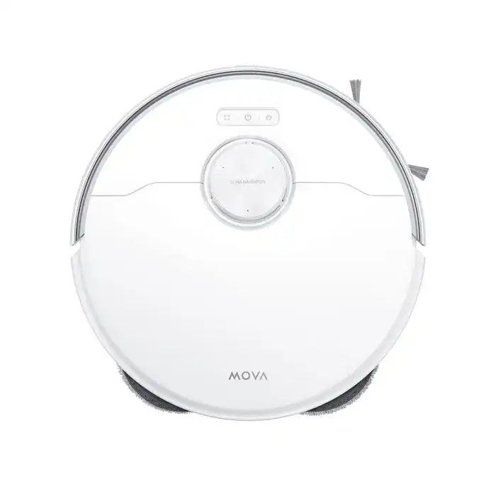 MOVA P50 Pro Ultra – שואב אבק רובוטי שוטף לבן 19,000Pa עם ניקוי עצמי במים חמים ותחנת עגינה חכמה - יבואן רשמי | משלוח מהיר – תמונה 14