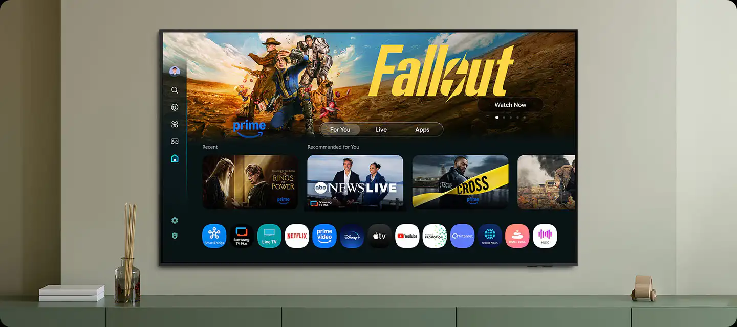 טלוויזיה Samsung QE55S90F OLED בגודל 55 אינץ׳ – Vision AI, OLED HDR+ וגיימינג 144Hz | יבואן רשמי – תמונה 5