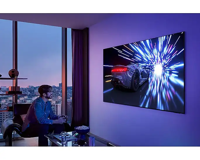 Samsung QE83S95F - טלוויזיה חכמה 83 אינץ' OLED 4K S95F | יבואן רשמי סמסונג ישראל – תמונה 2