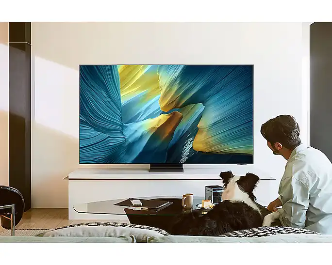 Samsung QE55S95F - טלוויזיה חכמה 55 אינץ' OLED 4K S95F | יבואן רשמי סמסונג ישראל