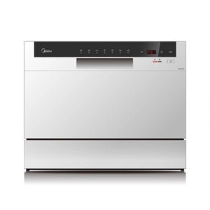 מדיח כלים קומפקטי Midea MDWTT0602F(W)-W-IL –עד 6 מערכות כלים לשיש | יבואן רשמי-משלוח מהיר