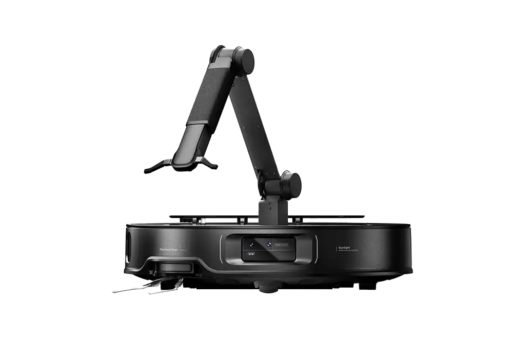ROBOROCK SAROS Z70 - שואב אבק רובוטי עם זרוע מכנית נשלפת ותחנת עגינה - צבע שחור | יבואן רשמי