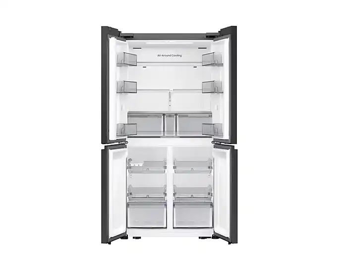 מקרר 4 דלתות מקפיא תחתון 648 ליטר Samsung דגם RM70F63REWML מבית סמסונג בגימור Bespoke לבן - יבואן רשמי | משלוח מהיר – תמונה 10