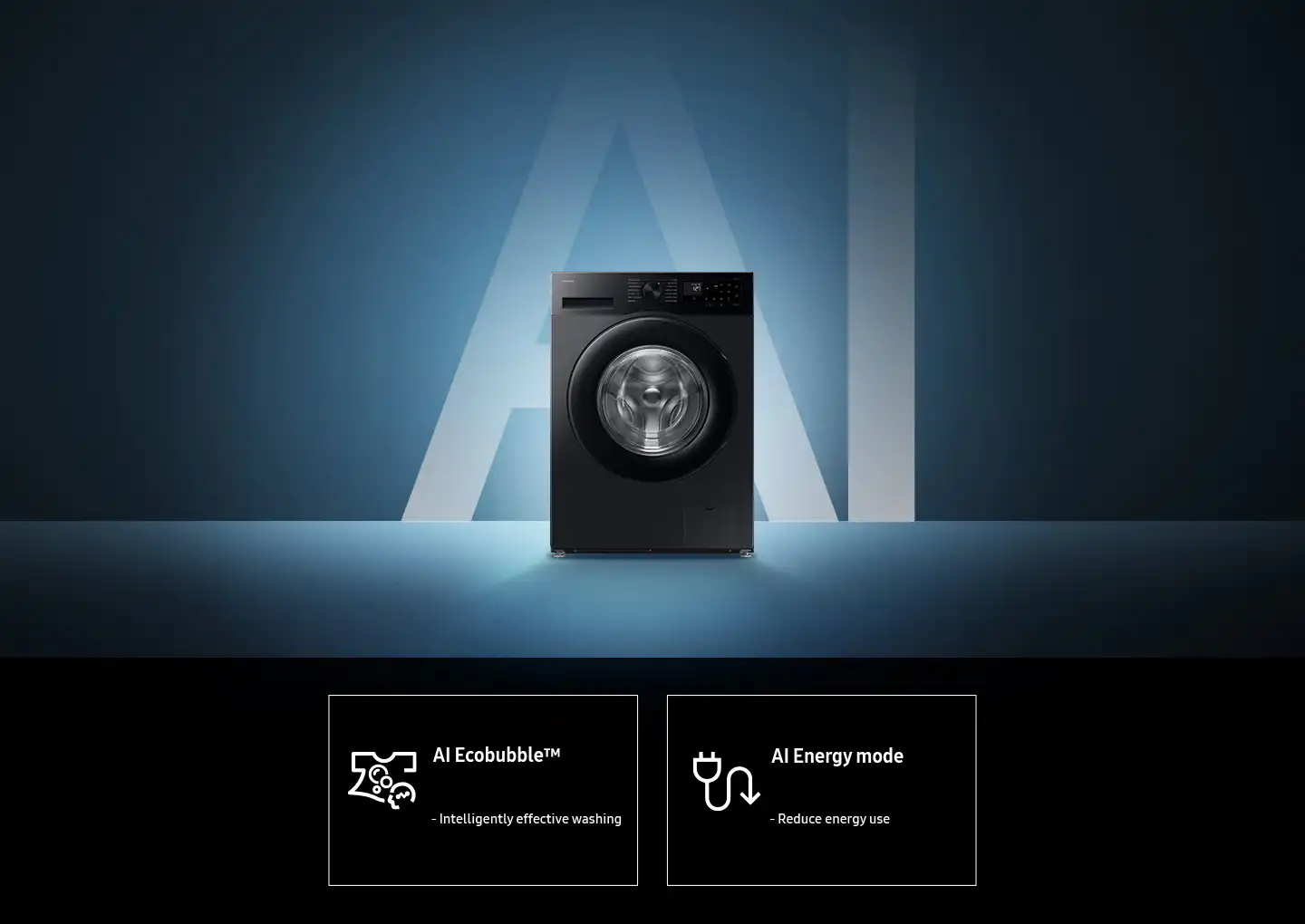 SAMSUNG WW90DG5U35AEKJ סמסונג - מכונת כביסה 9 ק"ג עם פתח קדמי בצבע שחור | יבואן רשמי – תמונה 10