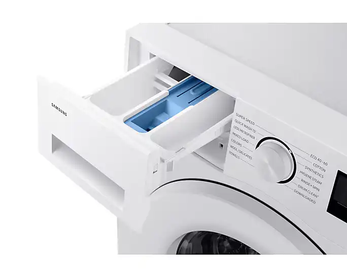 SAMSUNG WW90DG5U35TEKJ סמסונג - מכונת כביסה 9 ק"ג עם פתח קדמי בצבע לבן | יבואן רשמי – תמונה 11