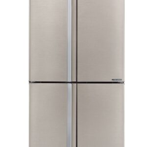 מקרר שארפ 4 דלתות מקפיא תחתון Sharp SJ-9260 בנפח 607 ליטר אינוורטר No Frost כסוף עם פיקוד שבת - יבואן רשמי | משלוח מהיר