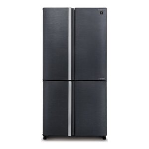 מקרר 4 דלתות Sharp SJ-9260BK מקפיא תחתון 607 ליטר אינוורטר No Frost שחור עם פיקוד שבת - יבואן רשמי | משלוח מהיר