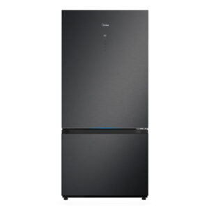 Midea MDRB905FGL45D – מקרר מקפיא תחתון 2 דלתות 680 ליטר No Frost שחור | יבואן רשמי