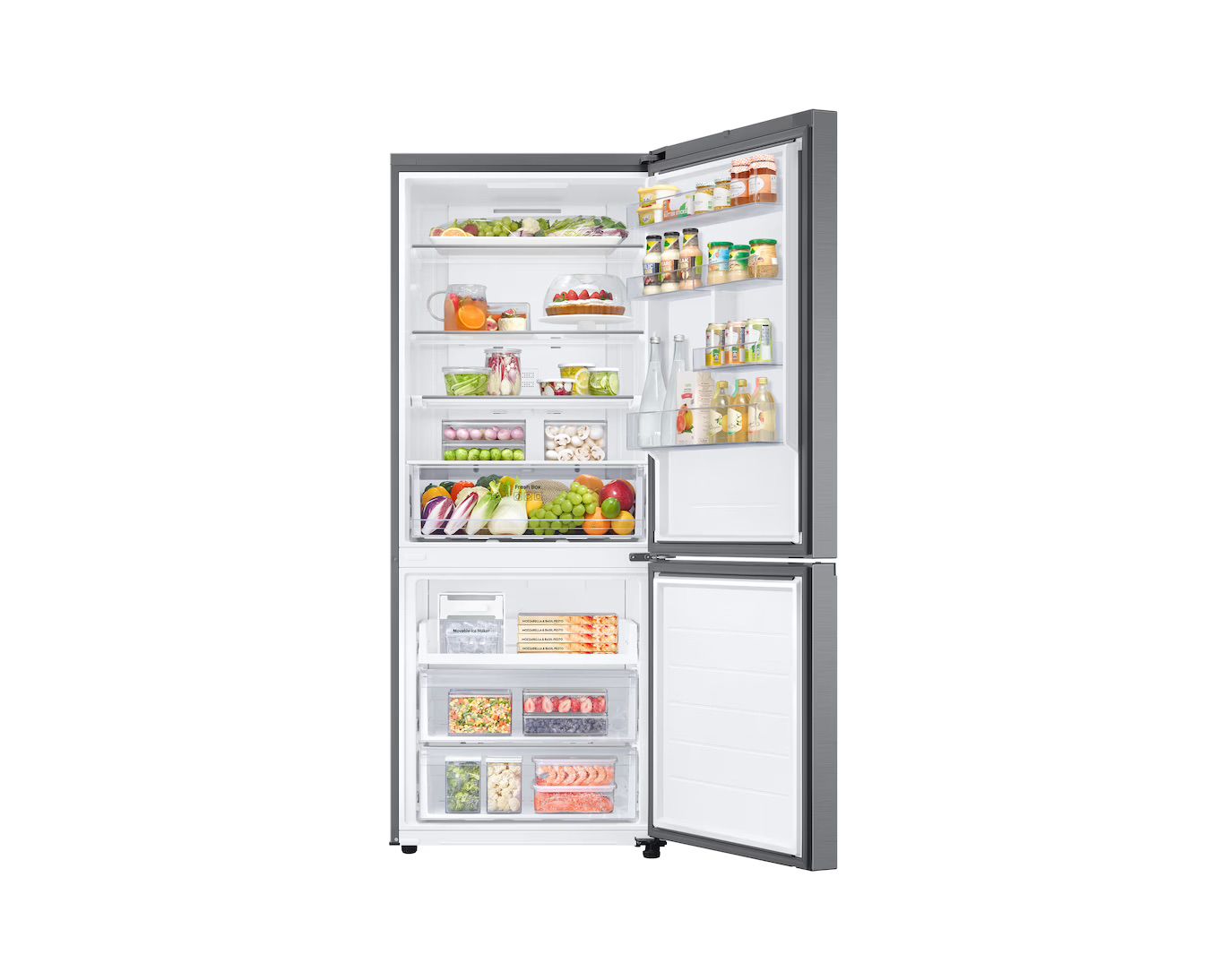 Samsung RB50DG601ES9- מקרר 2 דלתות מקפיא תחתון 508 ליטר עם Max Space וקירור מתקדם 2026 – תמונה 5
