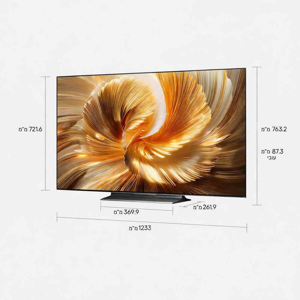 טלוויזיה חכמה ״Dreame 55S100 Aura Mini LED 4K 55 – עם 144Hz + סאונדבר מובנה | יבואן רשמי – תמונה 3