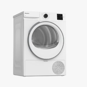 מייבש כביסה 8 ק״ג Blomberg BT682W – עם פאנל בעברית Heat Pump חסכוני | יבואן רשמי-משלוח מהיר