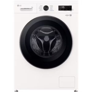 LG F4X1009NWB מכונת כביסה 9 ק"ג – הנעה ישירה קיטור, Wi-Fi ו-1400 סל"ד