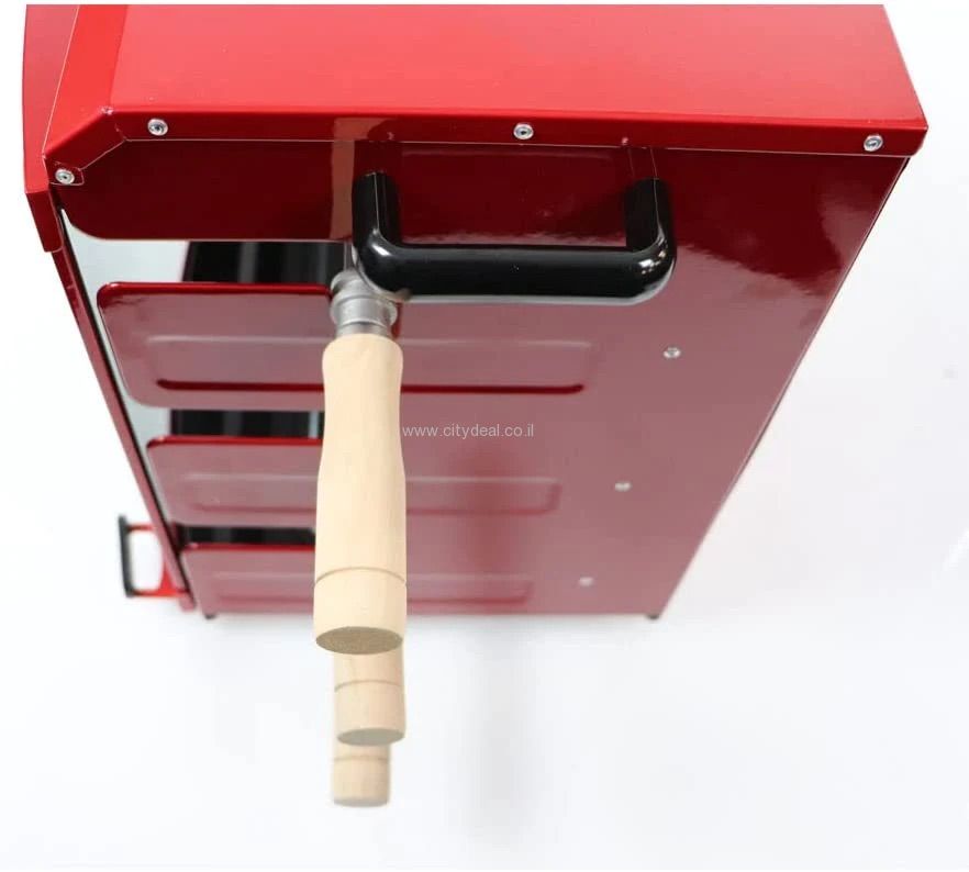 גריל שיפודים ברזילאי BRAZILIAN FLAME 3B (אדום) יבואן רשמי – תמונה 5