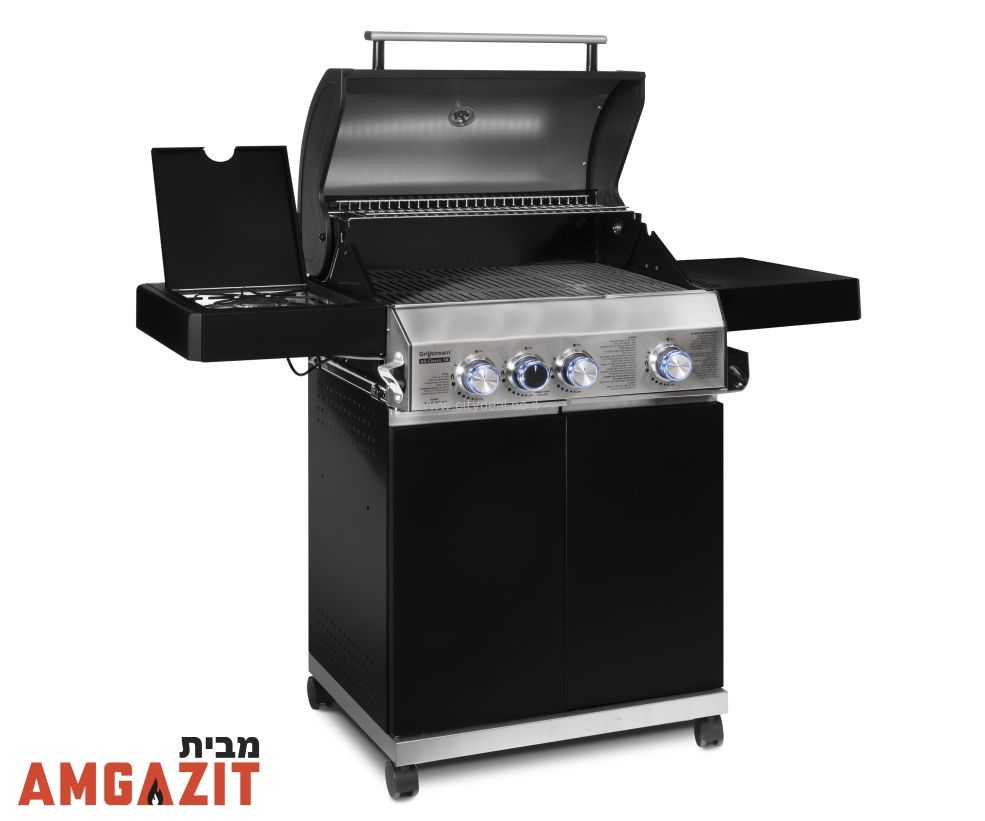 גריל גז משולב פחמים Grill stream דגם GS- Classic 3 + כירת צד
