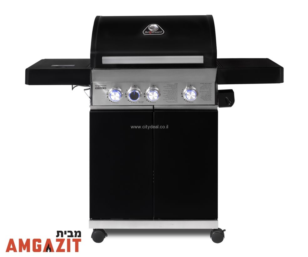 גריל גז משולב פחמים Grill stream דגם GS- Classic 3 + כירת צד – תמונה 2