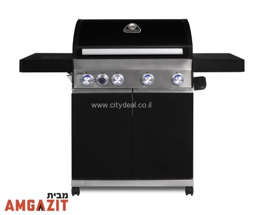 גריל גז משולב פחמים Grill stream דגם GS- Classic 4 + כירת צד – תמונה 2