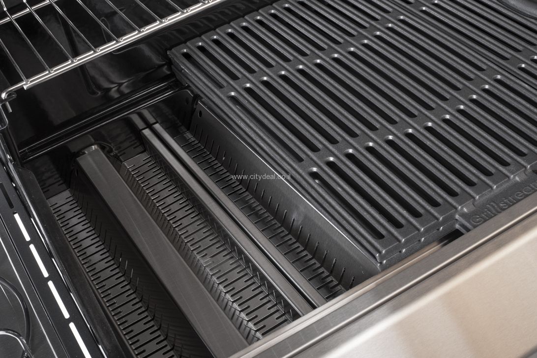 גריל גז משולב פחמים Grill stream דגם GS- Classic 4 + כירת צד – תמונה 5