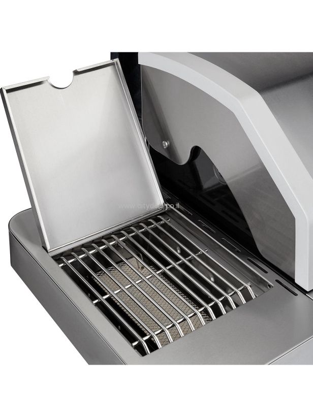 גריל גז ופחמים Elite 6 Burner + כירה Grill stream – תמונה 3