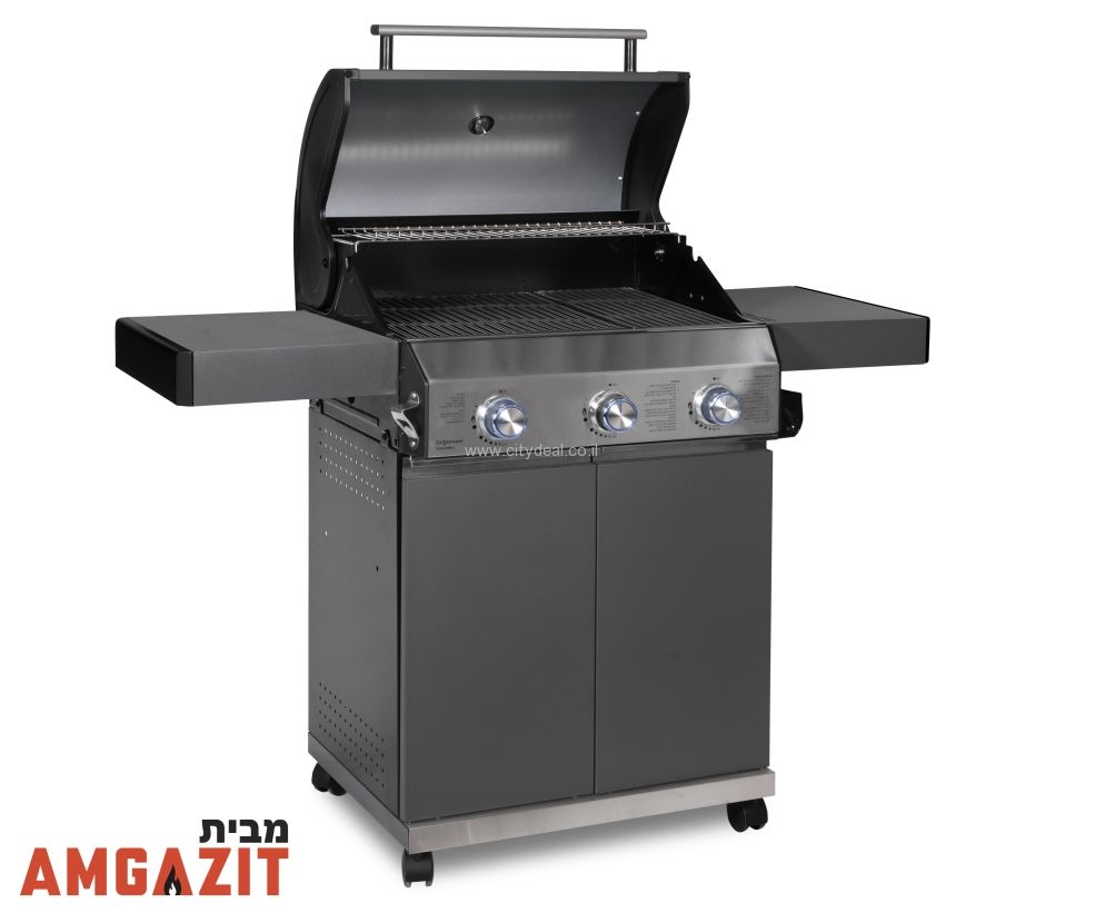 גריל גז משולב פחמים Grill stream דגם GS- Classic 3B