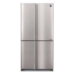 מקרר 4 דלתות מקפיא תחתון Sharp SJ-9170SL שארפ 607 ליטר אינוורטר נירוסטה עם פיקוד שבת - יבואן רשמי | משלוח מהיר