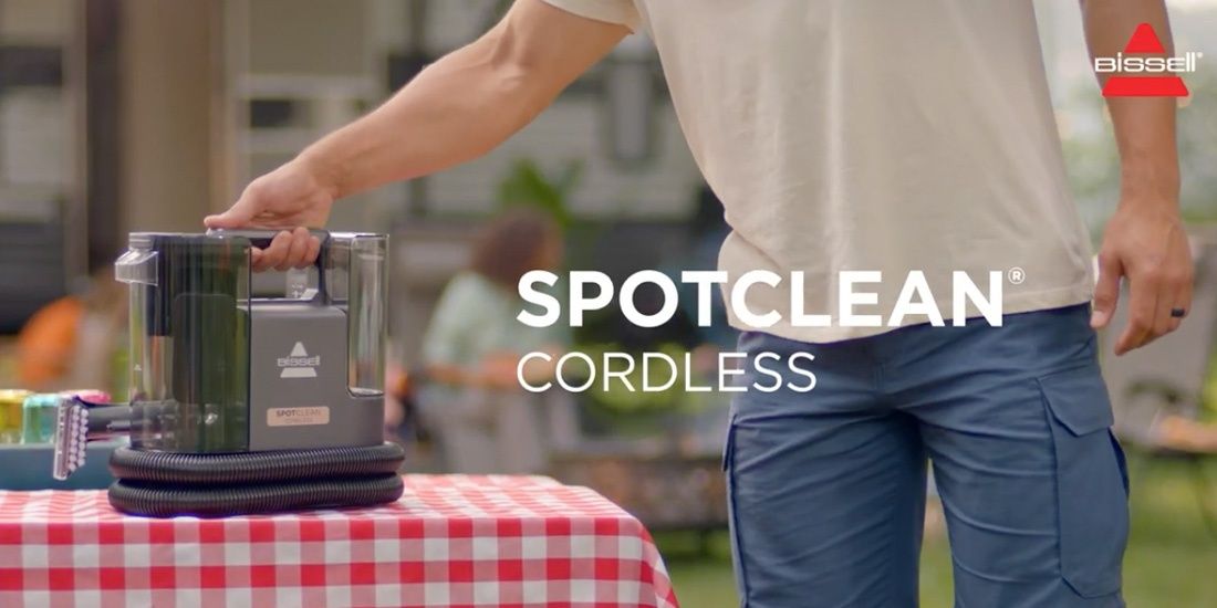 מכונת ניקוי ספות וריפודים אלחוטית Bissell SpotClean Cordless 3681N ביסל עוצמתית 12,000pa | יבואן רשמי - משלוח מהיר – תמונה 11