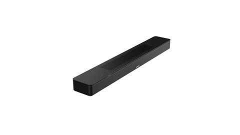 מקרן קול BOSE דגם Smart Soundbar 600 המקרן החכם Bose Smart Soundbar 600 מגיע עם טכנולוגיה מתקדמת כוללת חמישה רמקולים פנימיים, כולל שניים שפונים למעלה, העובדים בתיאום מושלם כדי לשדר צליל ברמה גבוהה בכל החדר.