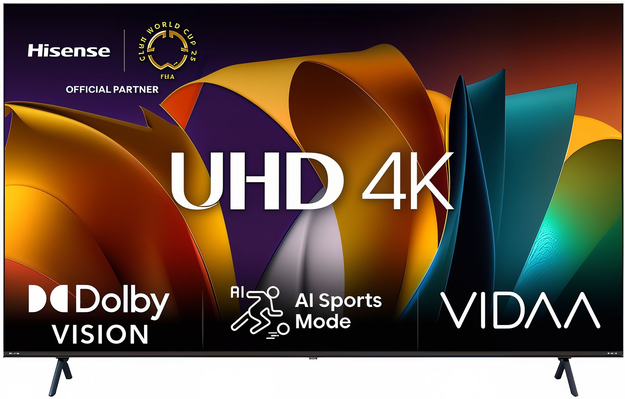 Hisense 50A69N טלוויזיה חכמה 50 אינץ' 4K UHD Smart TV - עם Dolby Vision™ ו-DTS Virtual:X