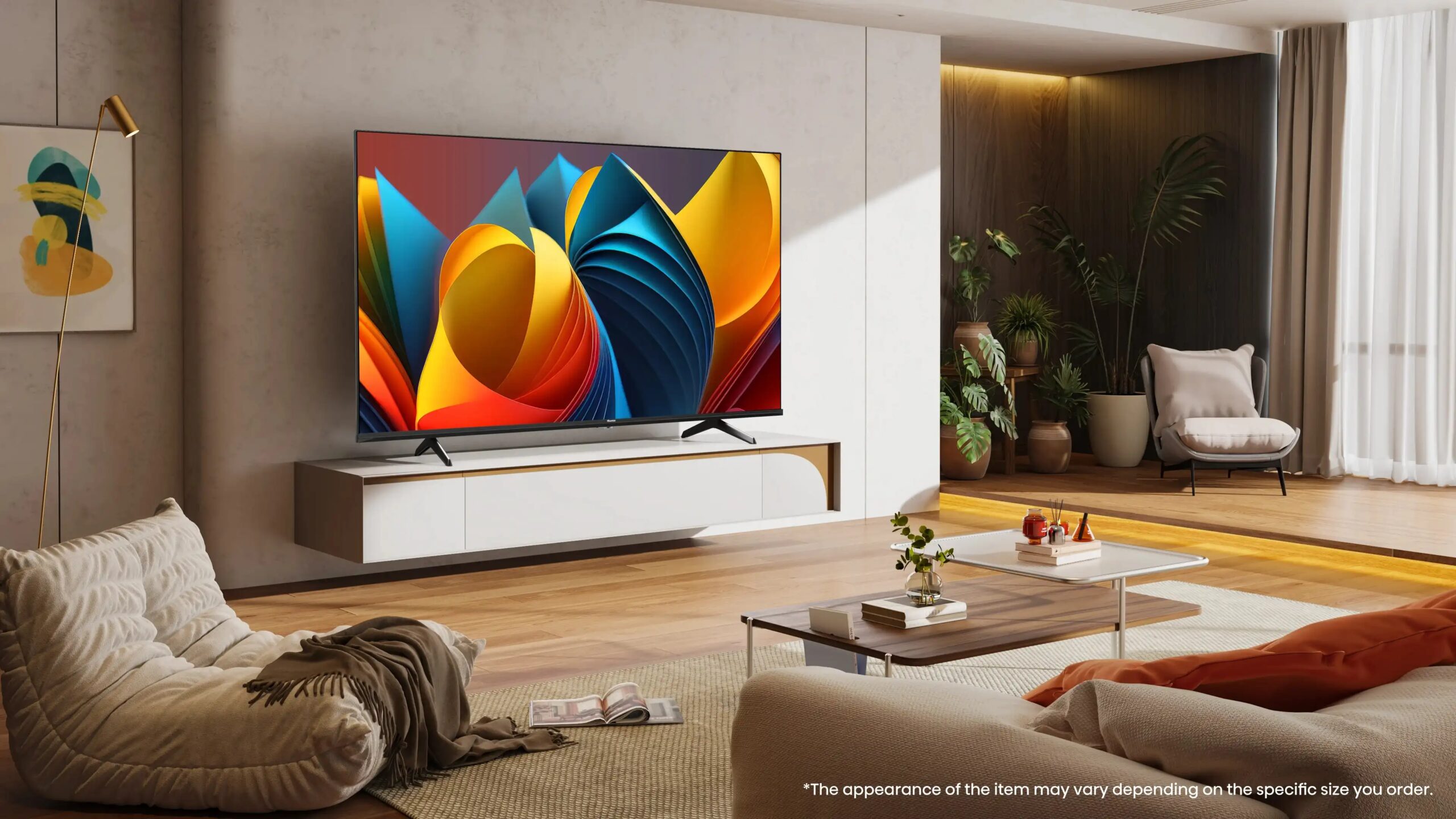 Hisense 50E79NQ טלוויזיה חכמה 50 אינץ' QLED 4K - שלוש שנים אחריות ע"י היבואן הרשמי – תמונה 5