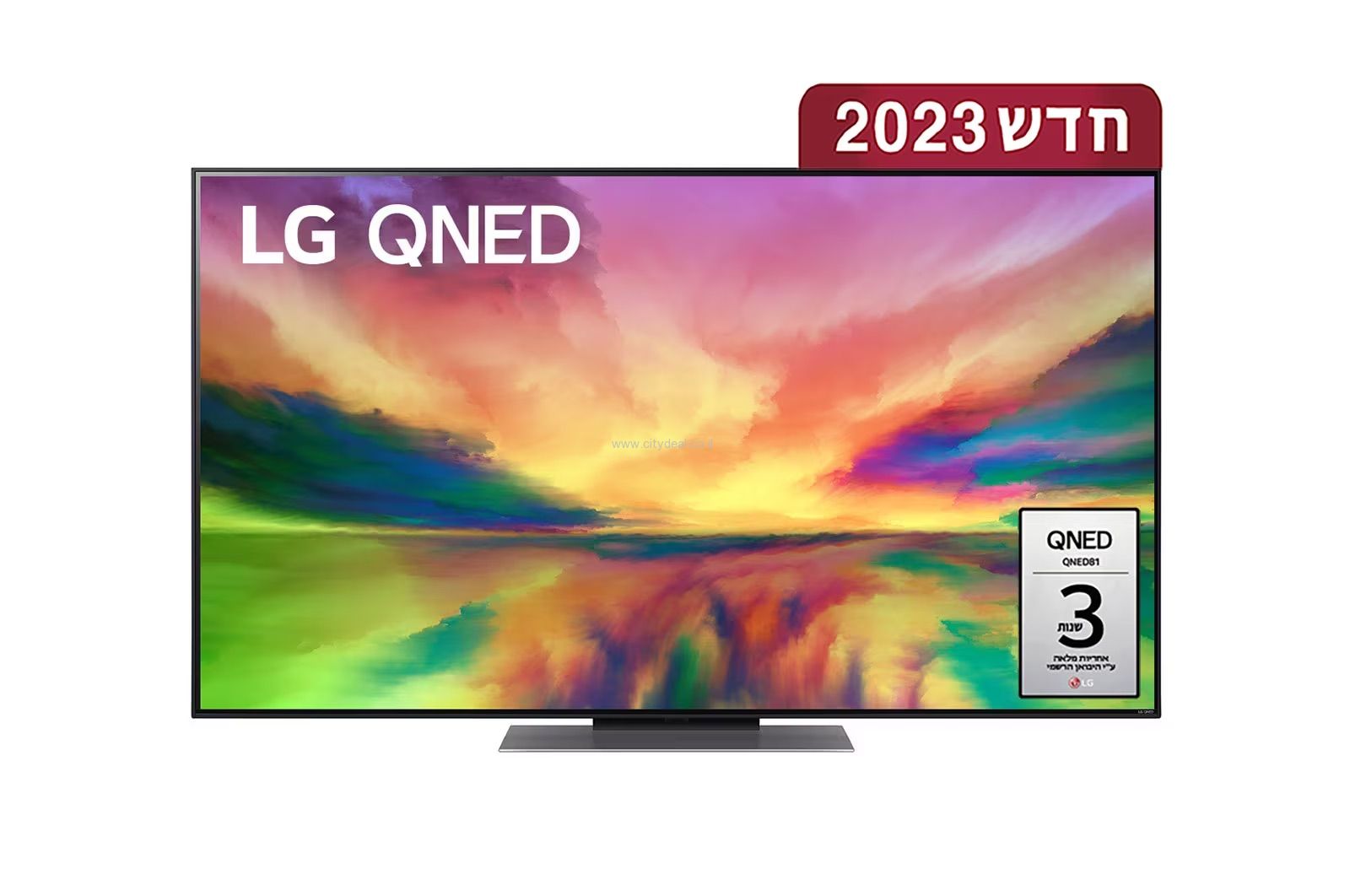 טלוויזיה חכמה 55 אינטש LG דגם 55QNED816RA יבואן רשמי