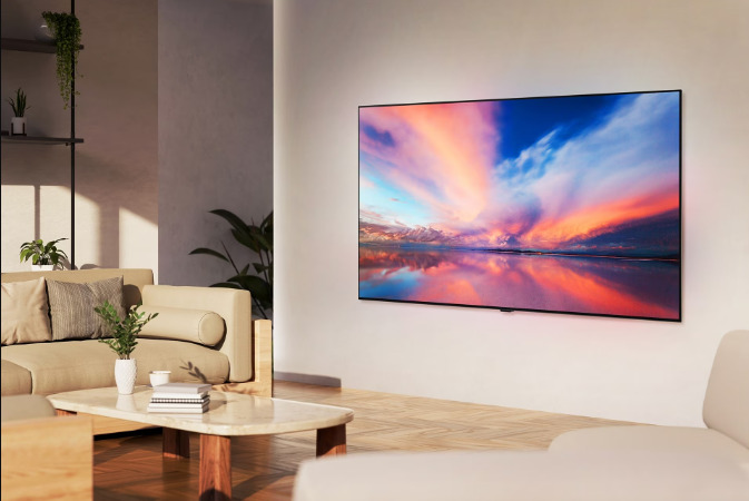 עיצוב דק ומינימליסטי בטלוויזיית LG OLED65B46LA