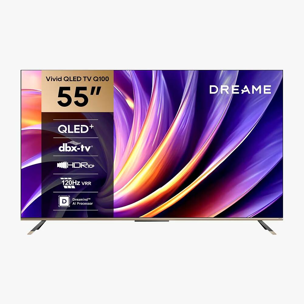 Dreame 55Q100 טלוויזיה חכמה 55 אינץ' דרימי 4K UHD QLED SMART TV Google דגם 2026 | יבואן רשמי – תמונה 11
