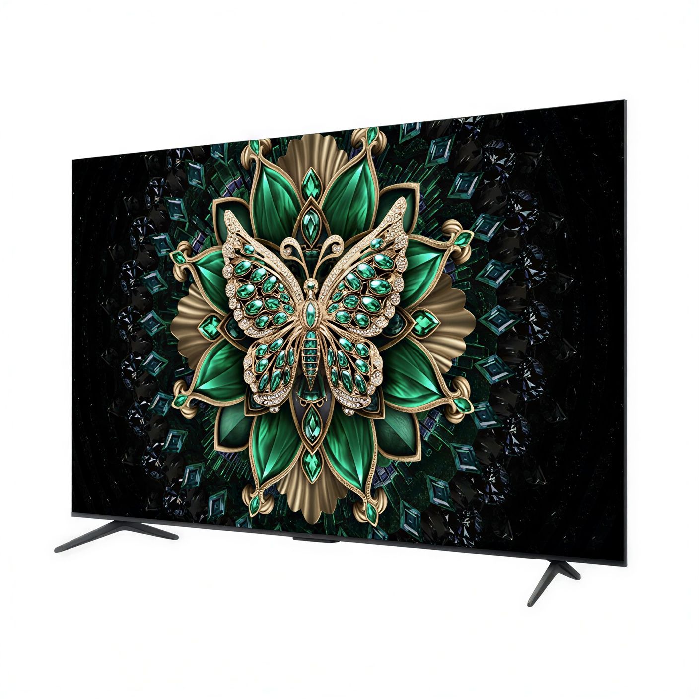 טלוויזיה חכמה 55 אינץ' TCL 55Q6C עם QD-MiniLED 4K 144Hz Google TV | יבואן רשמי-משלוח מהיר – תמונה 2
