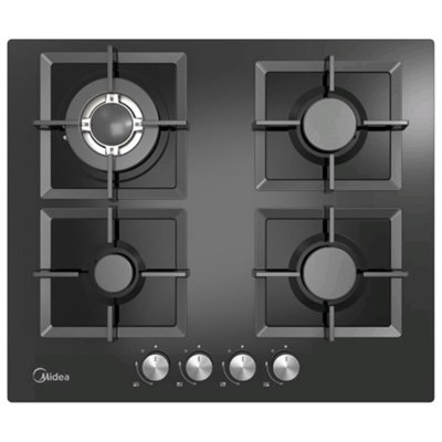 כיריים גז Midea דגם 60G40ME007-GFT BLACK יבואן רשמי
