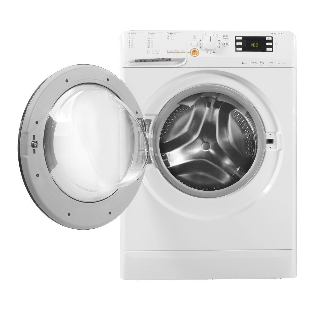 מכונת כביסה משולבת מייבש Indesit דגם XWDE961480X יבואן רשמי – תמונה 4