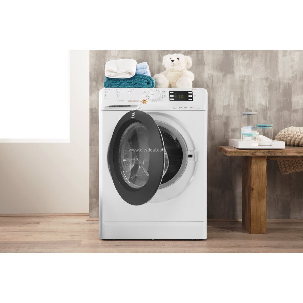 מכונת כביסה משולבת מייבש Indesit דגם XWDE961480X יבואן רשמי – תמונה 5