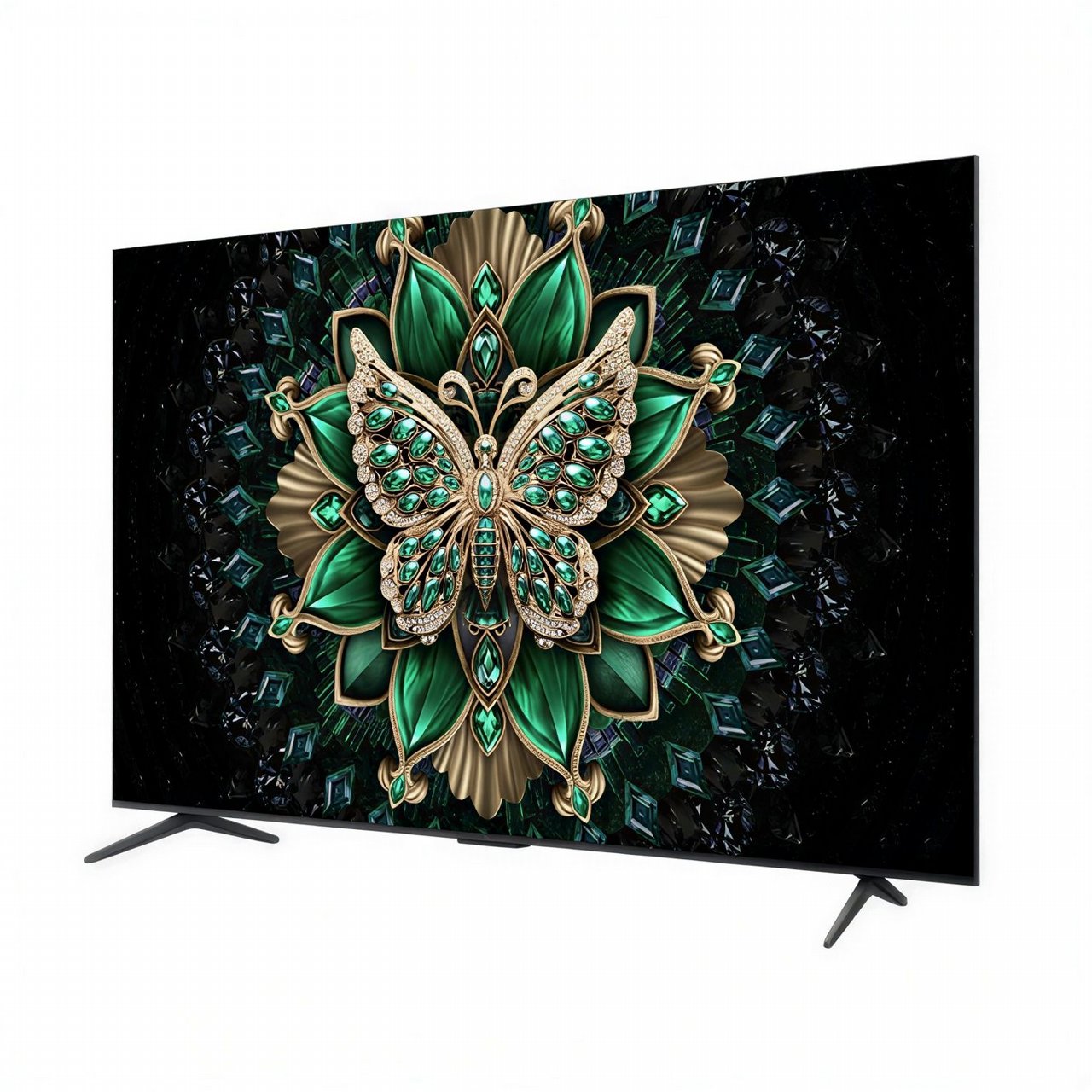 טלוויזיה חכמה 65 אינץ' TCL 65Q6C עם QD-MiniLED 4K 144Hz Google TV | יבואן רשמי-משלוח מהיר – תמונה 2