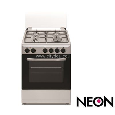 תנור משולב כיריים גז NEON דגם NE-GO5055IX