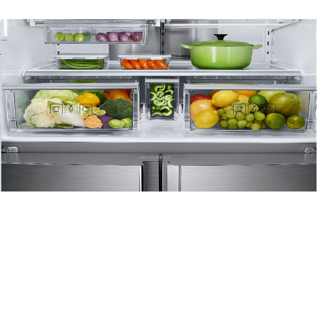 מקרר מקפיא תחתון Samsung RF85K9012 – תמונה 5
