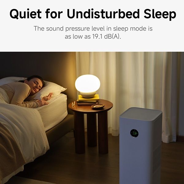 מטהר אוויר חכם Xiaomi Mijia Smart Air Purifier Max שיאומי לחללים גדולים עד 108 מ"ר עם חיטוי UV עמוק | יבואן רשמי-משלוח מהיר – תמונה 4