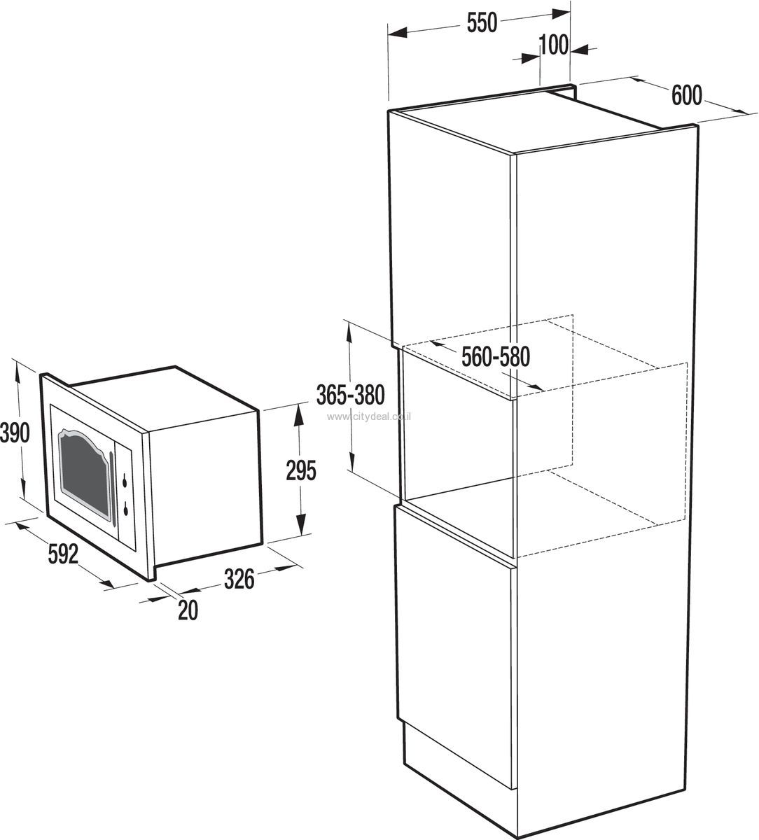 מיקרוגל בנוי Gorenje BM235CLI – תמונה 2